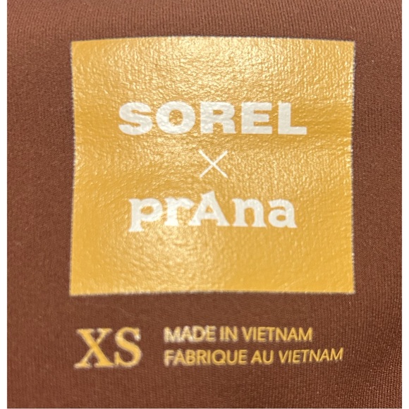 PrAna x Sorel Wandering Soul Shortie Athletic Romper | Size XS | Rust | NWOT - Picture 6 of 6